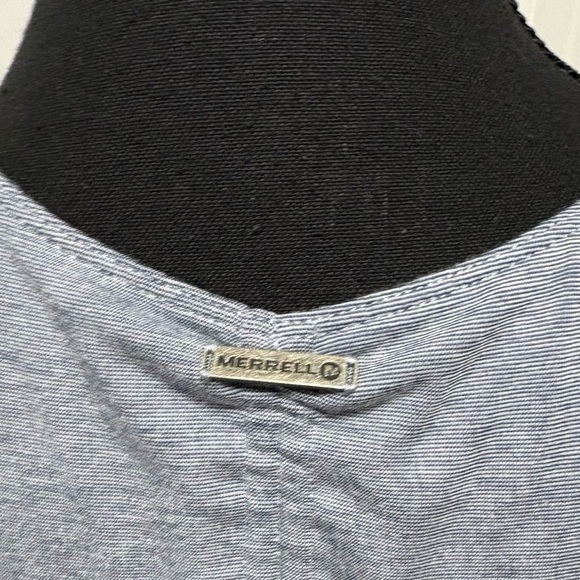 Merrell Gray Sleeveless Scoop Neck Sundress - Picture 3 of 7